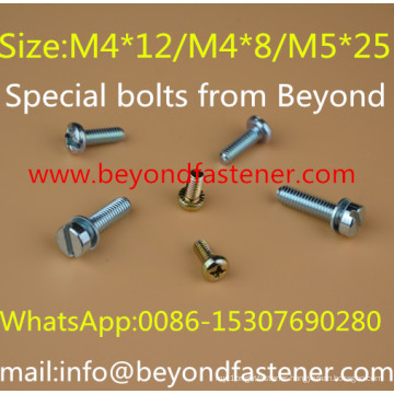 Machine Bolts Slot Screw Pozi Screw